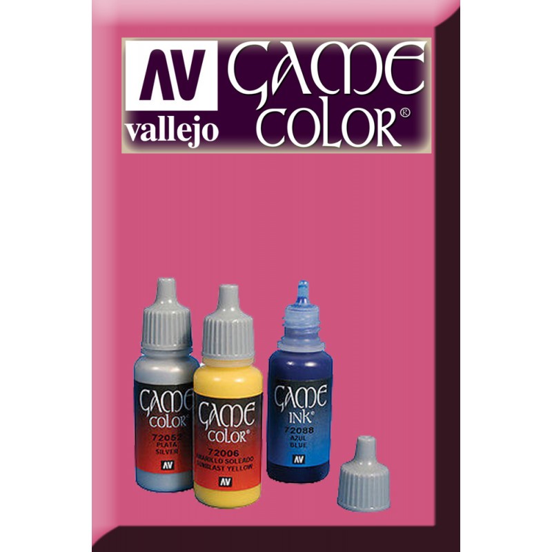 Peinture Jeu couleur 73206 rouge lave