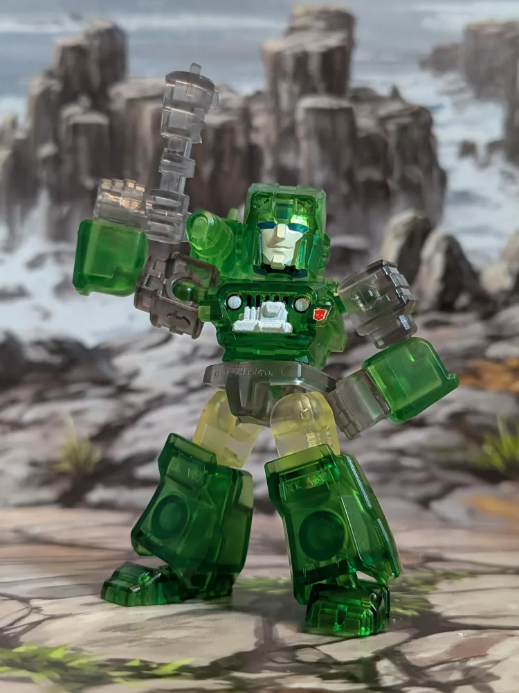 Transformers Defender Version 04 – Brilliant-Hound (~4-6cm) | Blokees