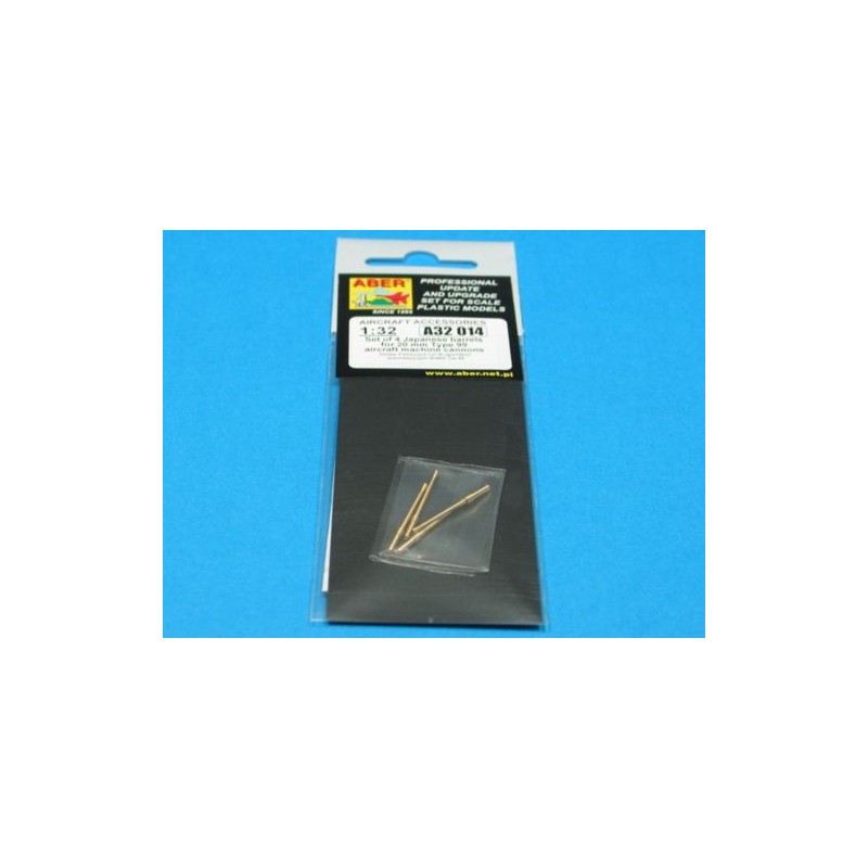 Accessoire Set of 4 Japanese barrels for 20mm Type 99 aircraft machine cannons