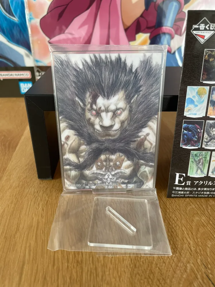 Stand acrylique – Berserk – Zodd Ichiban Kuji The Black Swordsman Who Defies Fate 10 cm