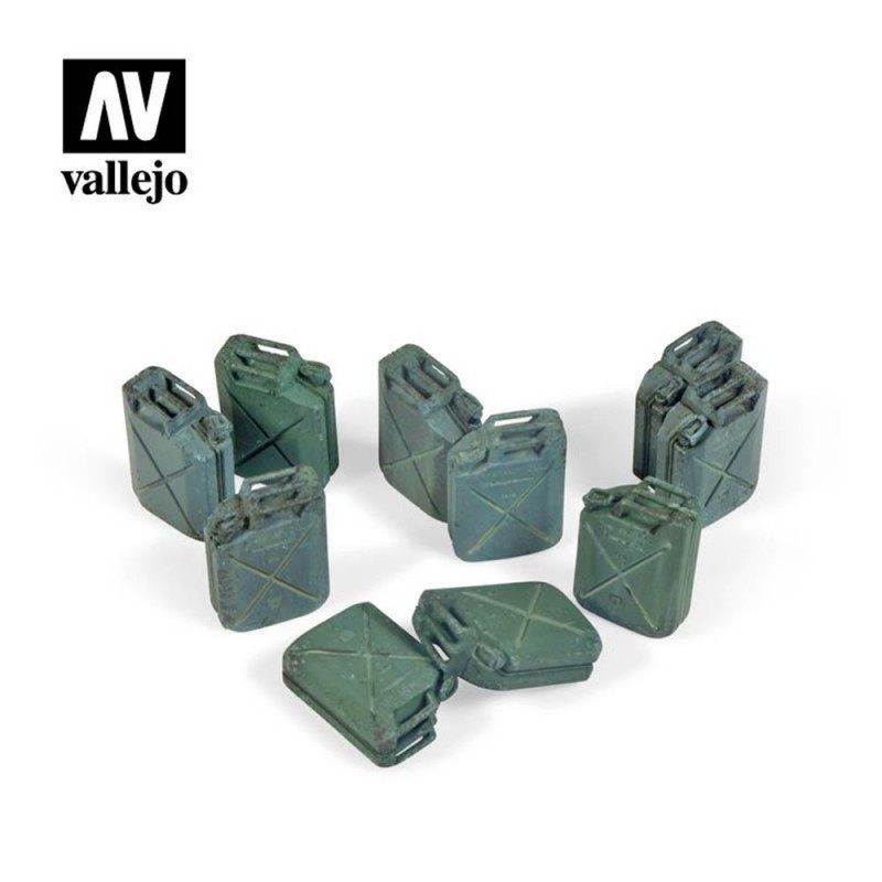Ajouter des pièces : 1/35 ; Ensemble Allied Jerrycan