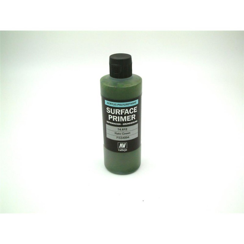 Peinture Vallejo PRIMER ACRYLIC POLIURETAN: Nato Green FS34094 - 200 ml.