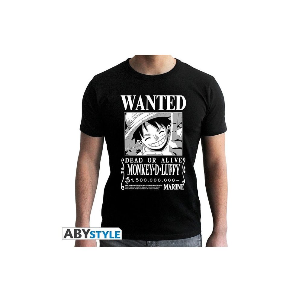 T-shirt One Piece Luffy Wanted