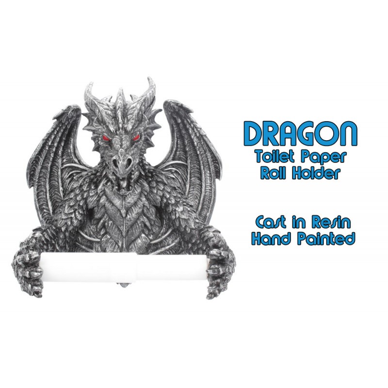 Dragon toilet paper holder