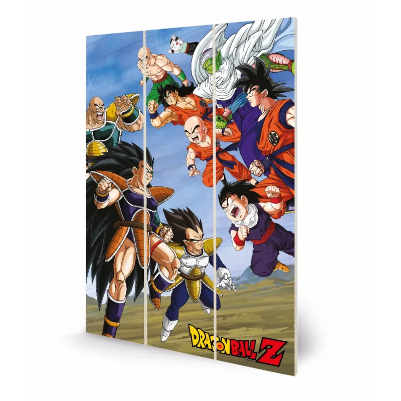 Poster DRAGON BALL Z - Battle Clash - Impression sur bois 20x29.5cm