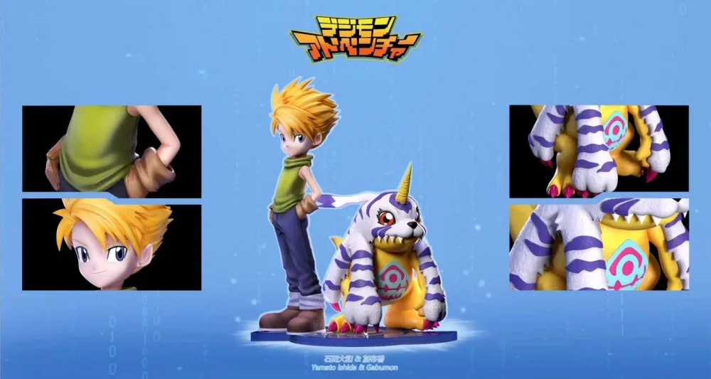 [PREORDER] Digimon Figure [BUTTERFLY] – Ishida Yamato & Gabumon