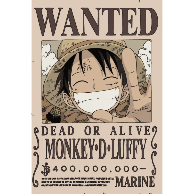 ONE PIECE - Luffy - Neon Mural LED - 30 cm