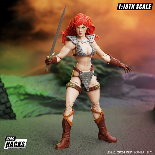 Red Sonja Hero H.A.C.K.S. figurine Red Sonja - BOSS FIGHT STUDIO