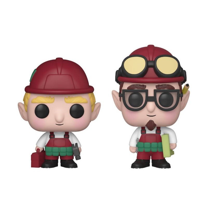 Funko Christmas Village pack 2 POP! Figurines vinyle de vacances Randy & Rob 9 cm