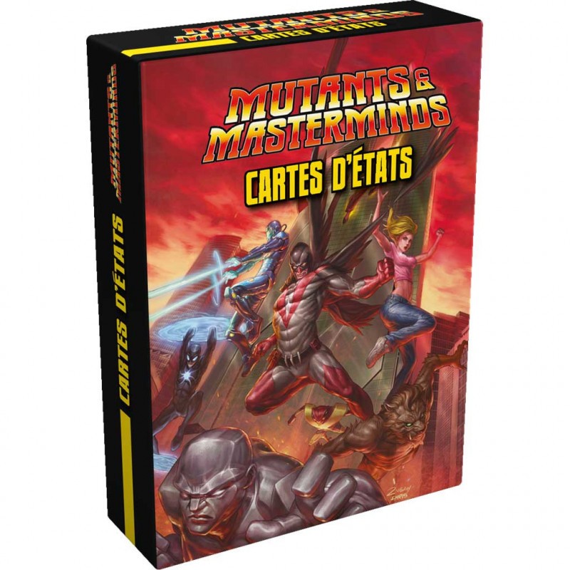 Mutants & Masterminds : Cartes d'état