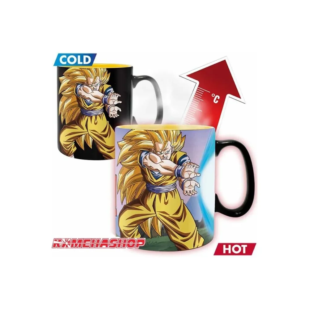 Dragon Ball Z - Mug Thermo-Récatif Goku SSJ3