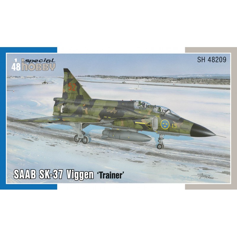 Maquette Saab SK-37 Viggen Trainer