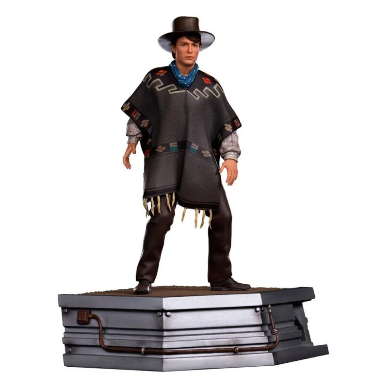 Figurine Retour vers le Futur III Statuette 1/10 Art Scale Marty McFly 23 cm