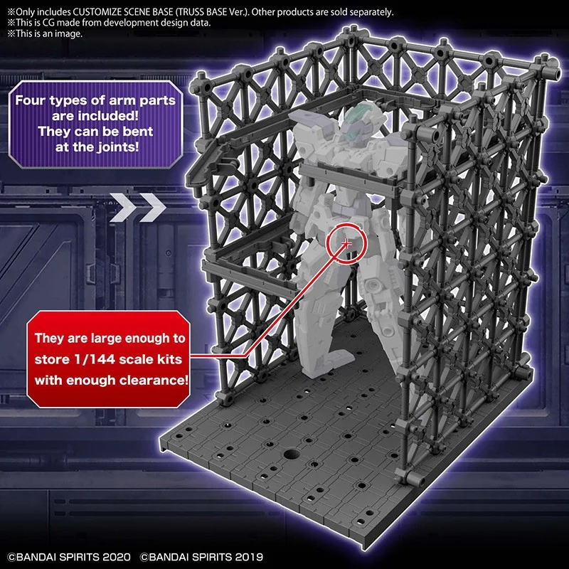 Figurine Customize scene base truss base ver
