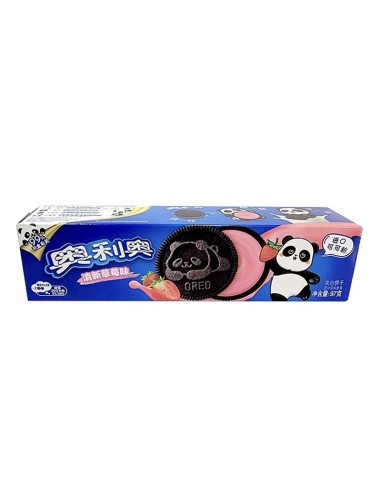 Galletas OREO Rellenas De Crema Sabor Fresa 97g – Collection