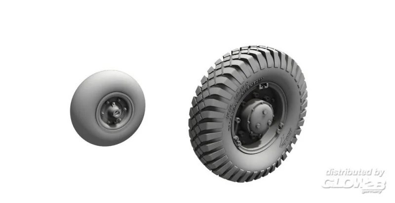 Roues Laffly V15T / pour kit ICM 1/35