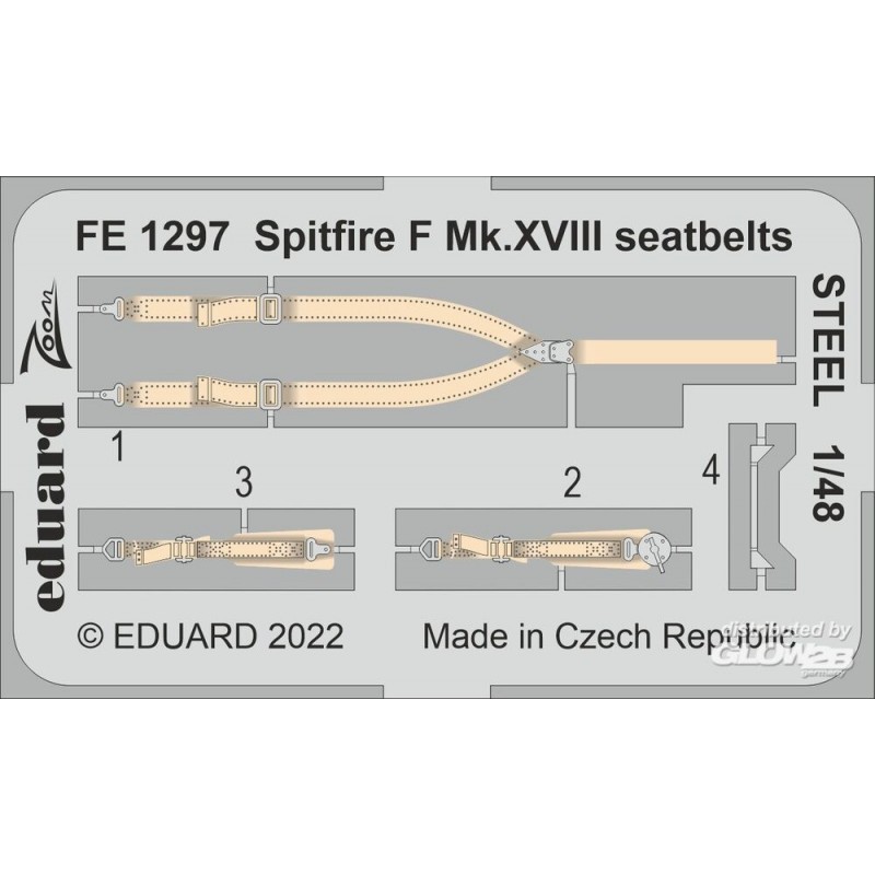 Accessoire Ceintures Spitfire F Mk.XVIII ACIER