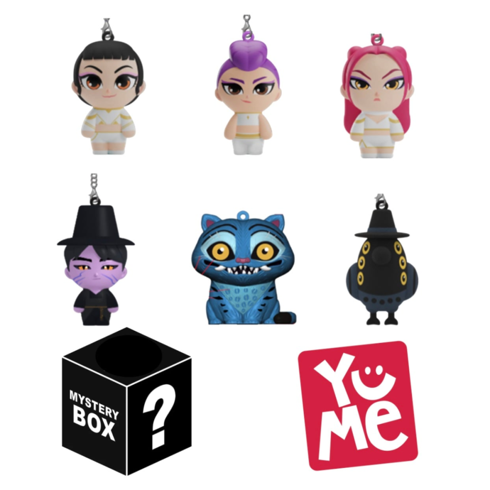 KPOP DEMON HUNTERS - Pocket Hero S1 - Assort 12 Porte-Clés BLIND BOX