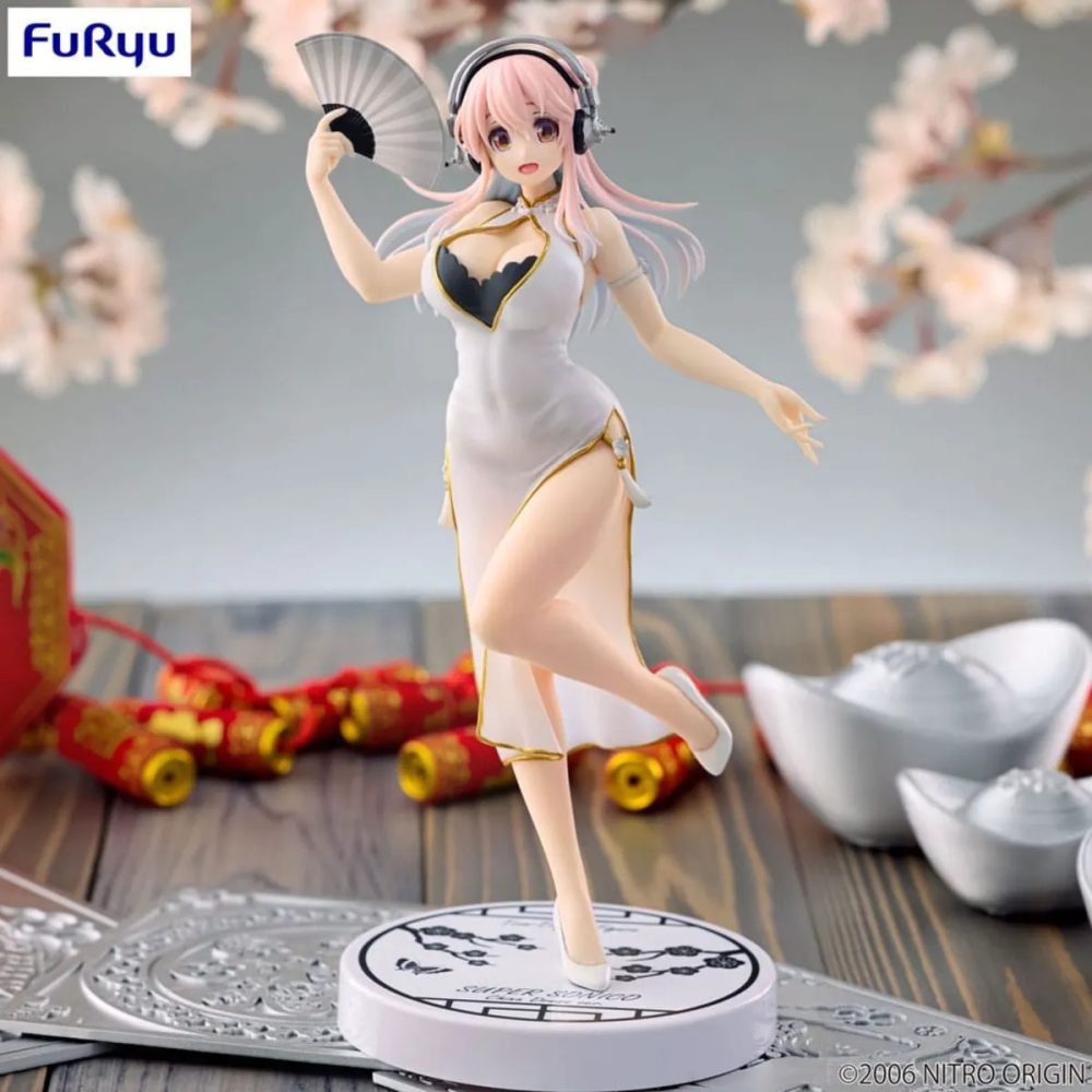 Super Sonico White China Dress Ver. Trio-Try-iT