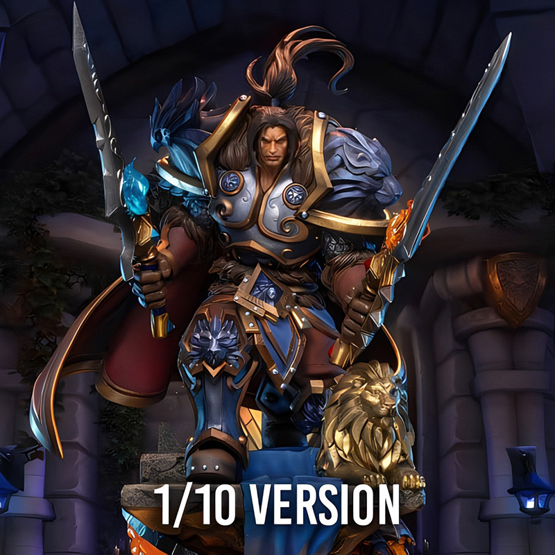 Statue – HEARTHSTONE Varian Wrynn 1/10 Version Hex Collectibles