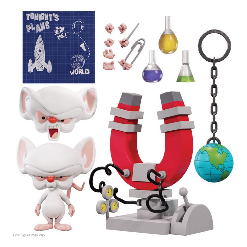 Animaniacs Action Figurine Ultimates Brain 18 cm - SUPER7