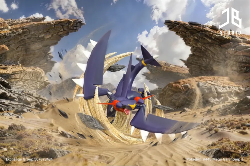 [PREORDER] 1/20 Scale World Figure [JB] – Mega Garchomp Z