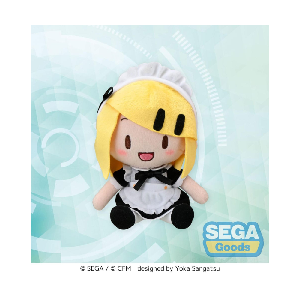 Hatsune Miku: Project DIVA Arcade Future Tone peluche Fuwa Petit Kagamine Rin Maid Ver. (EX) 16 cm