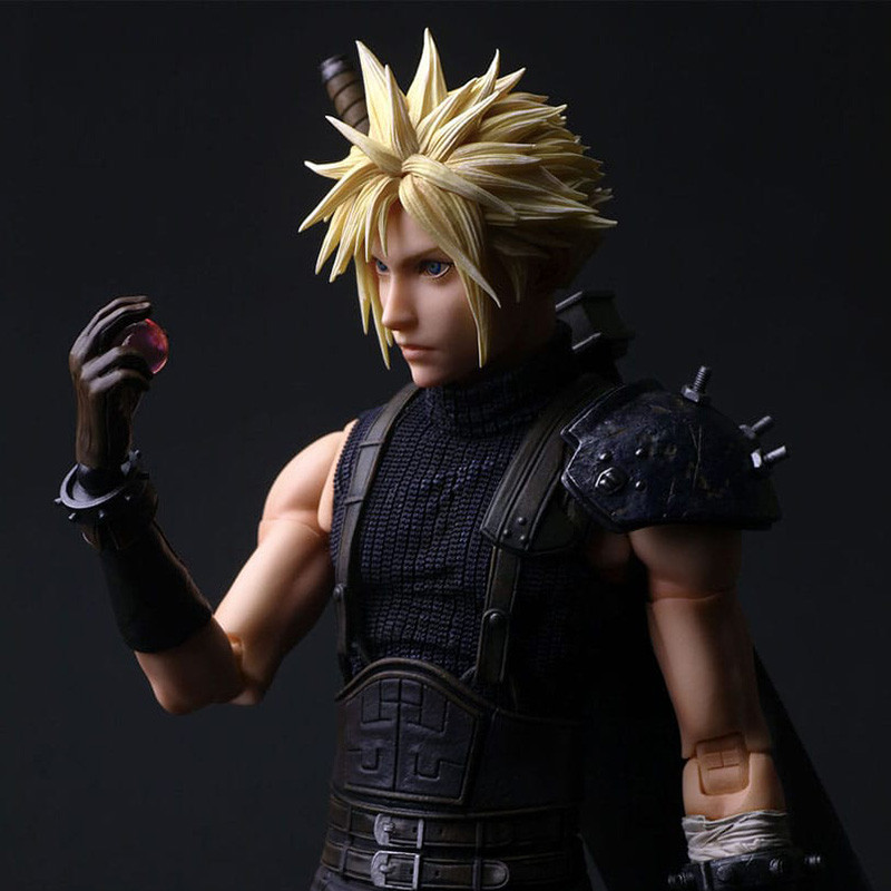 FINAL FANTASY VII Rebirth Cloud Strife Play Arts Shin Square Enix – Figurine