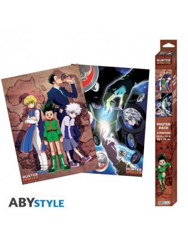 HUNTER X HUNTER – Set 2 carteles de Chibi · Grupos (52x38)