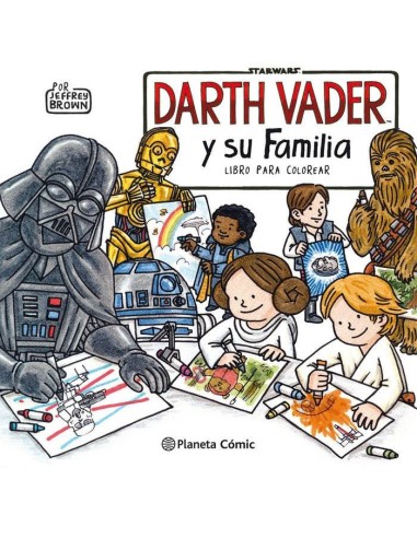 Star Wars Darth Vader y Su Familia Coloring Book – Livre
