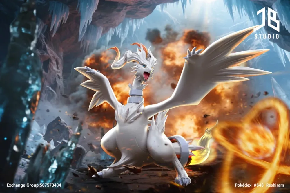 [IN STOCK] 1/20 Scale World Figure [JB] – Reshiram