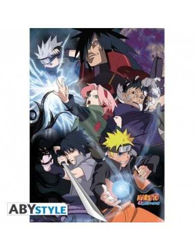 NARUTO SHIPPUDEN – Póster "Grupo Ninja War" (91,5x61)