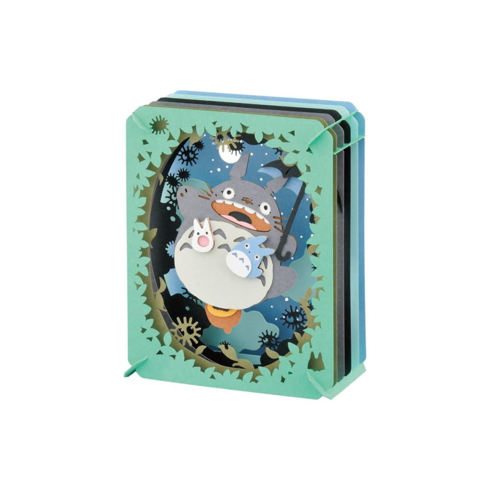 Puzzle MON VOISIN TOTORO - Totoro sous la lune - Théâtre de papier