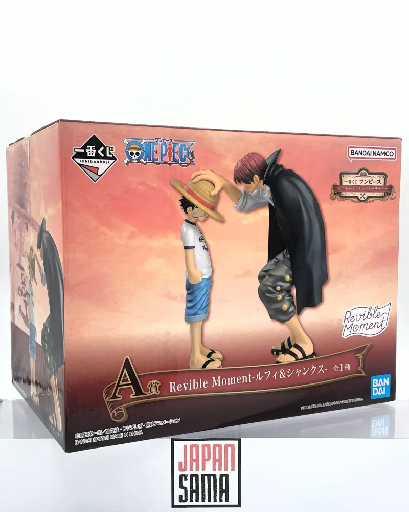 Luffy and Shanks Revible Moment Prize A – ICHIBAN KUJI – [OCCASION] One Piece