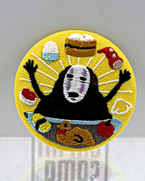 Voyage de Chihiro- Brodé Kaonashi – Badge