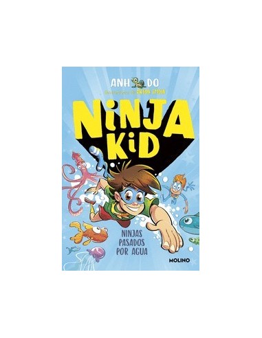 Ninja Kid 9 Ninjas Pasados Por Agua