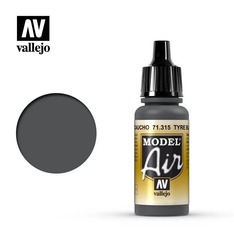 Peinture Modèle air 71315 pneu noir