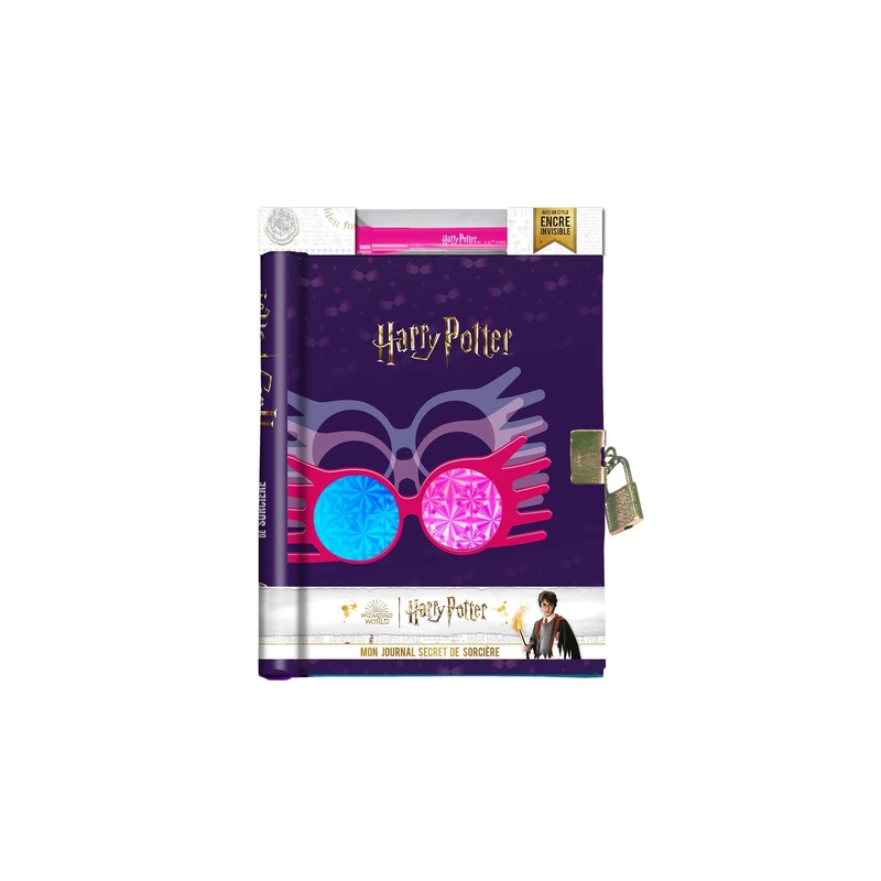 HARRY POTTER - Mon journal secret LUNA (avec encre invisible)
