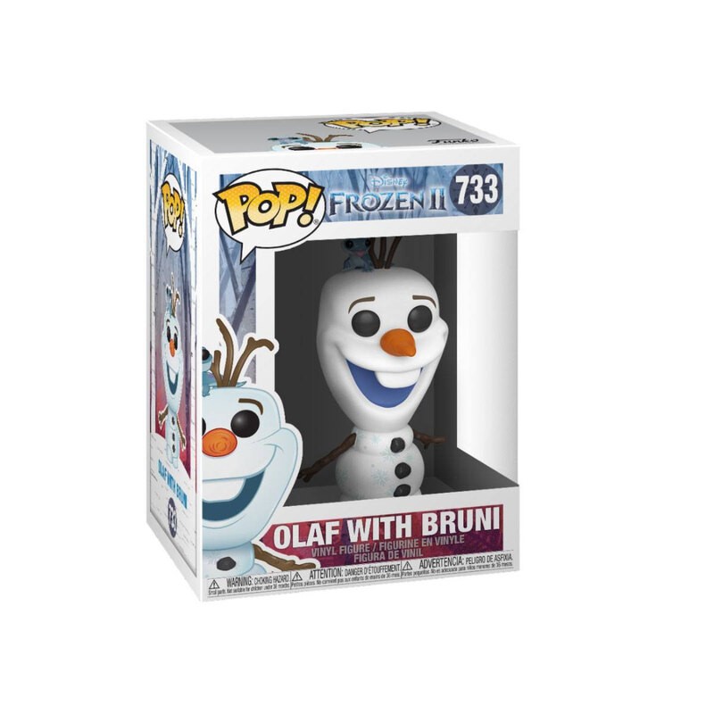 Figurine Pop La Reine des neiges 2 POP! Disney Vinyl figurine Olaf & Bruni 9 cm