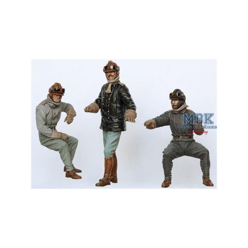 Figurines Équipage allemand du bombardier Gotha