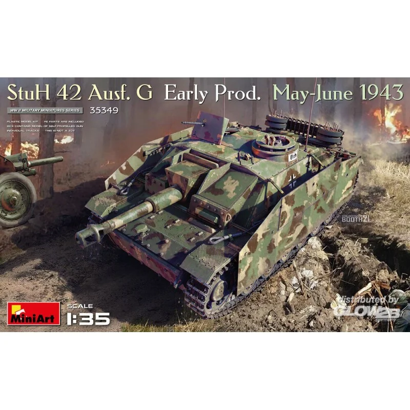 Maquette StuH 42 Ausf. G Early Prod (mai-juin 1943)